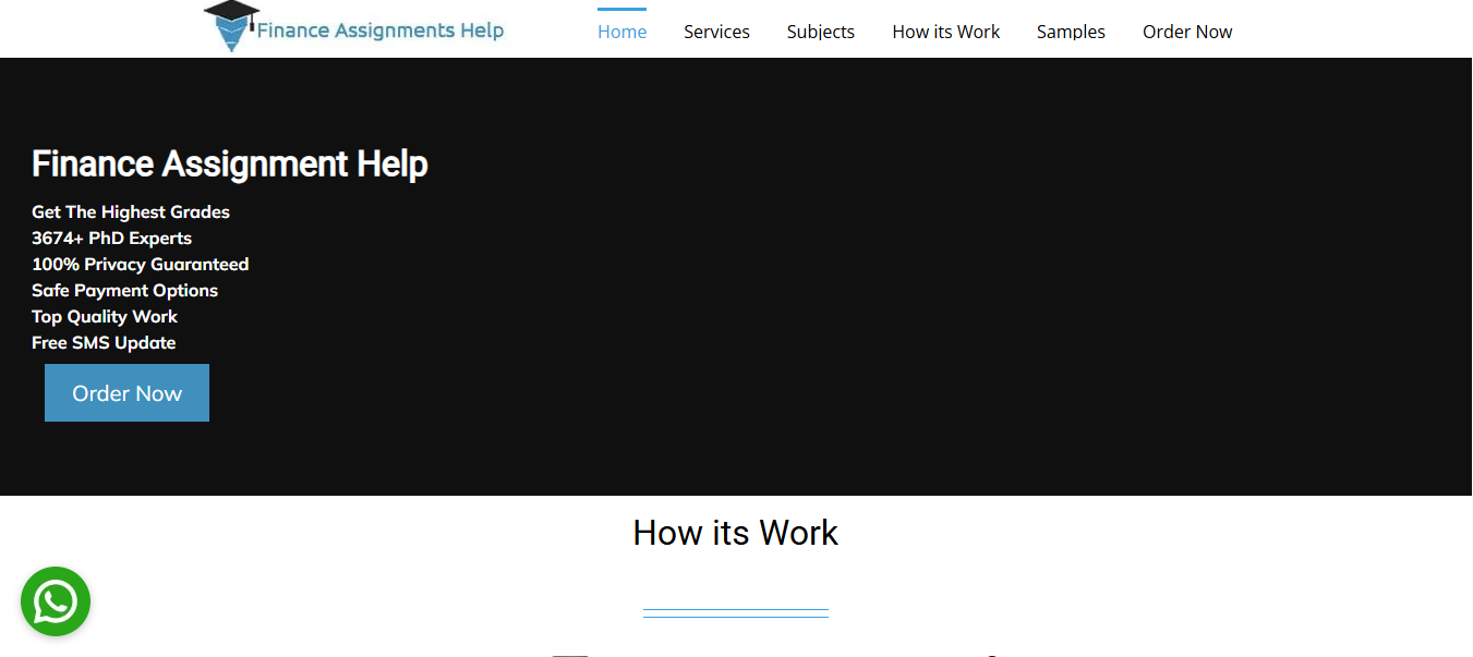 Finance Assignments Help