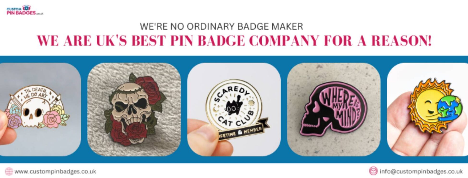 Best Customised Enamel Badges Maker in UK